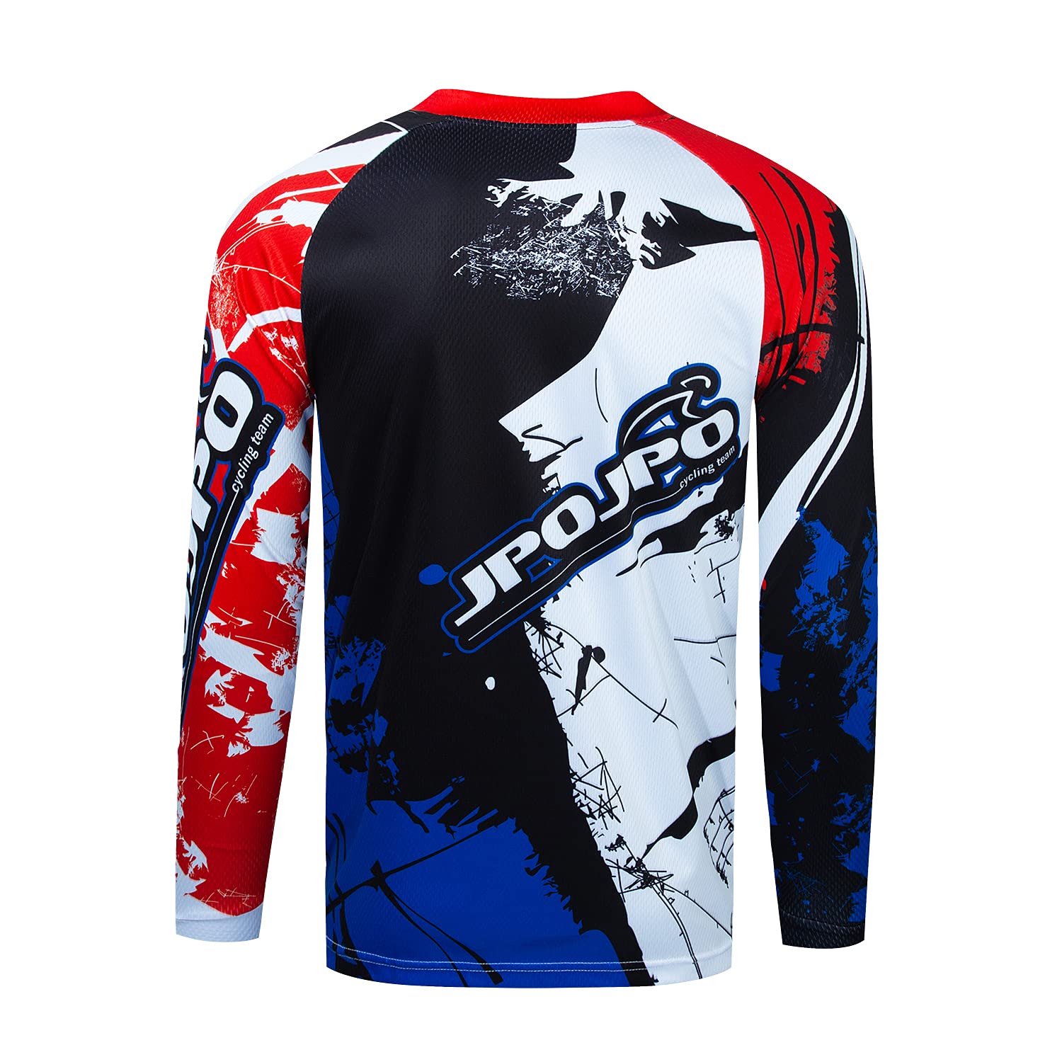 Maillot de cyclisme à manches longues pour garçon et fille - Pour VTT et motocross