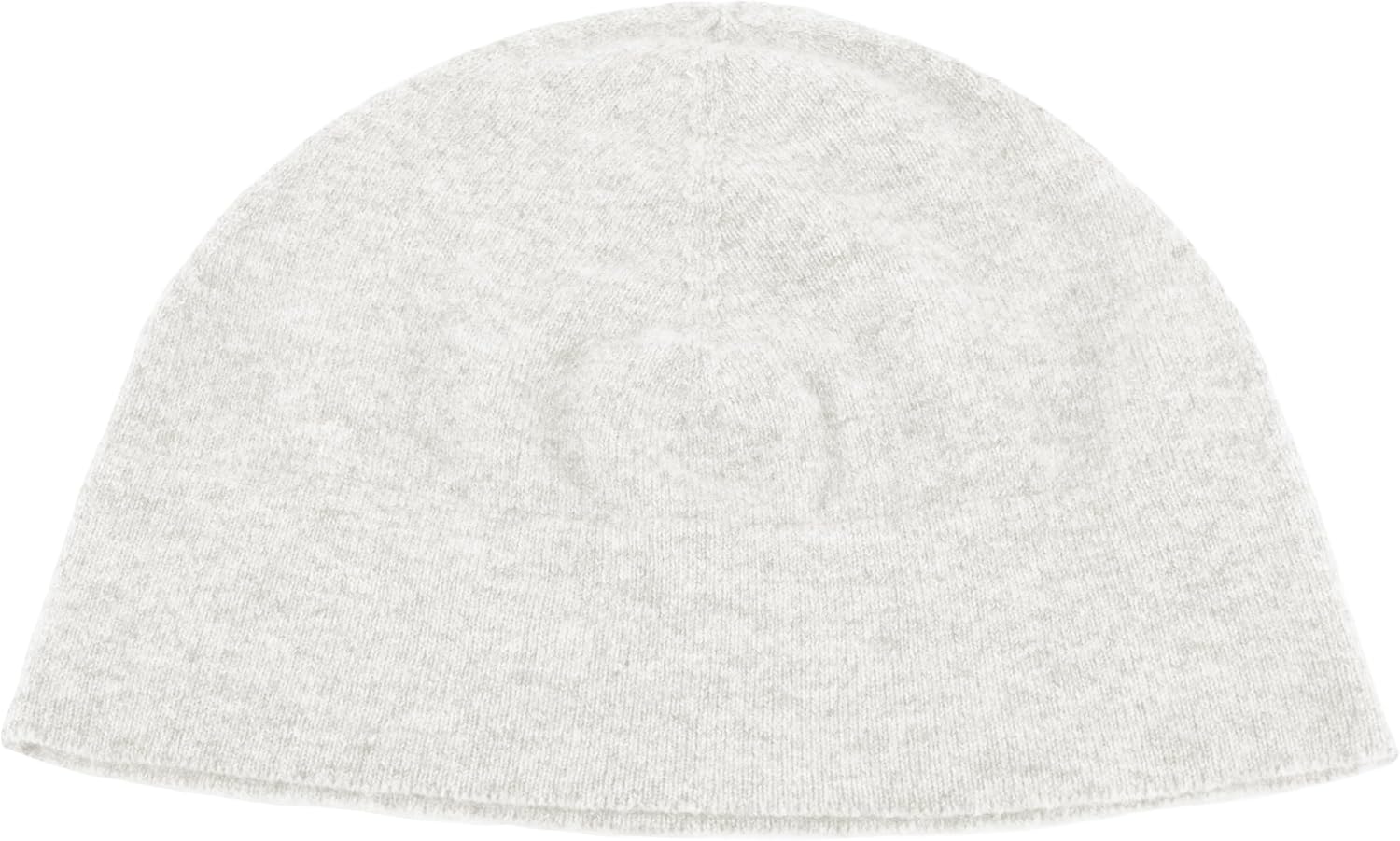 Love Cashmere Ladies 100% Cashmere Watch Cap Beanie Hat - Ivory White - Made in Scotland