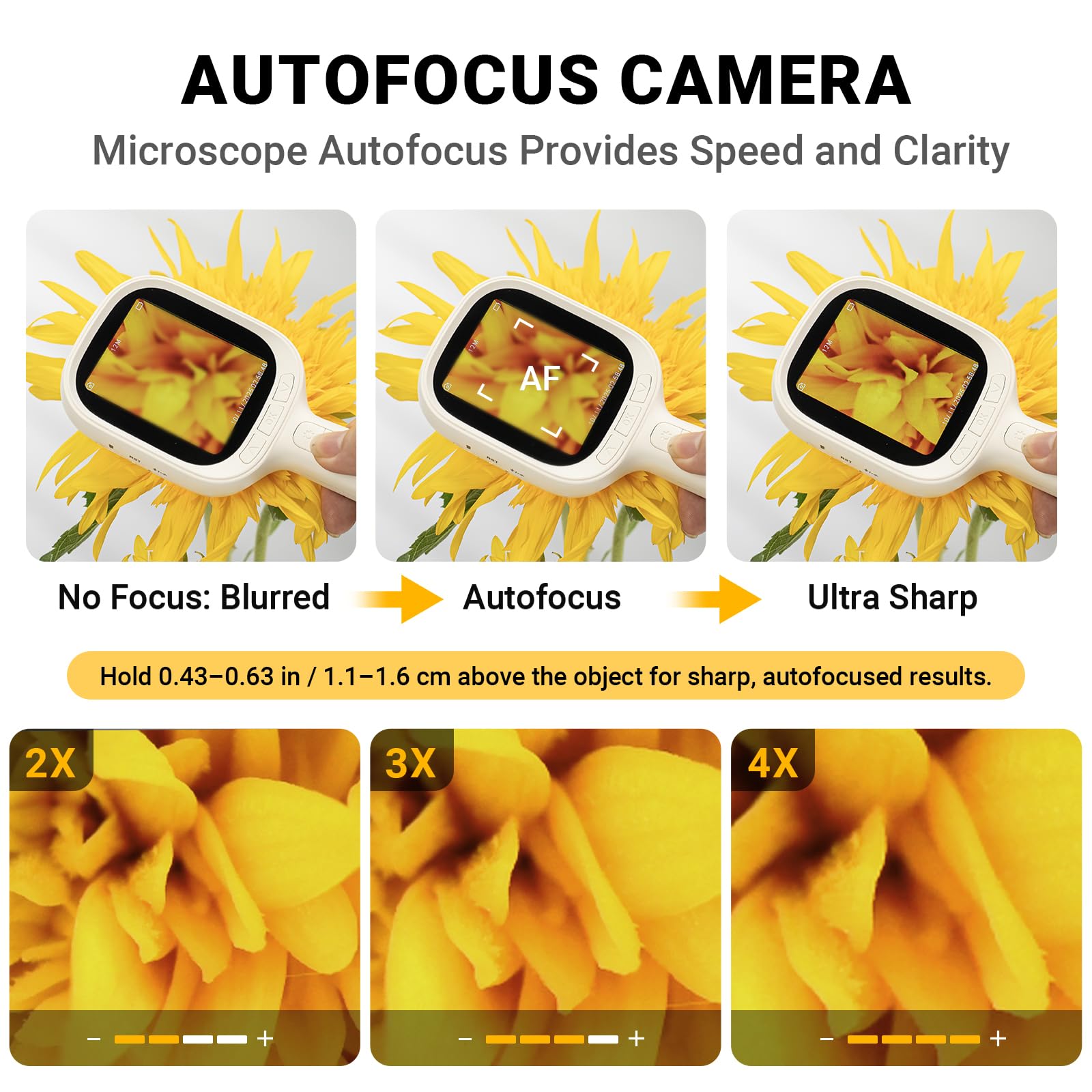 Digital Microscope with Autofocus - 20x Magnification -2