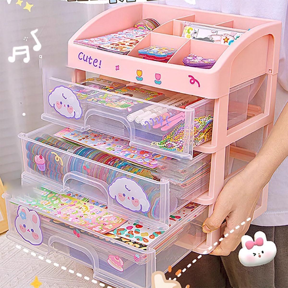 Amazon | キーホルダー シール アクリル ハンドメイド りパーツ 手作り 