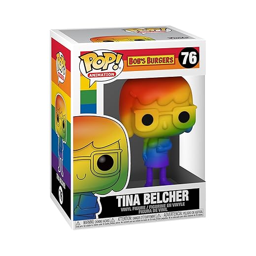 En Oferta Funko Pop Animation: Pride - Tina Belcher (Rainbow),Multicolor,Standard