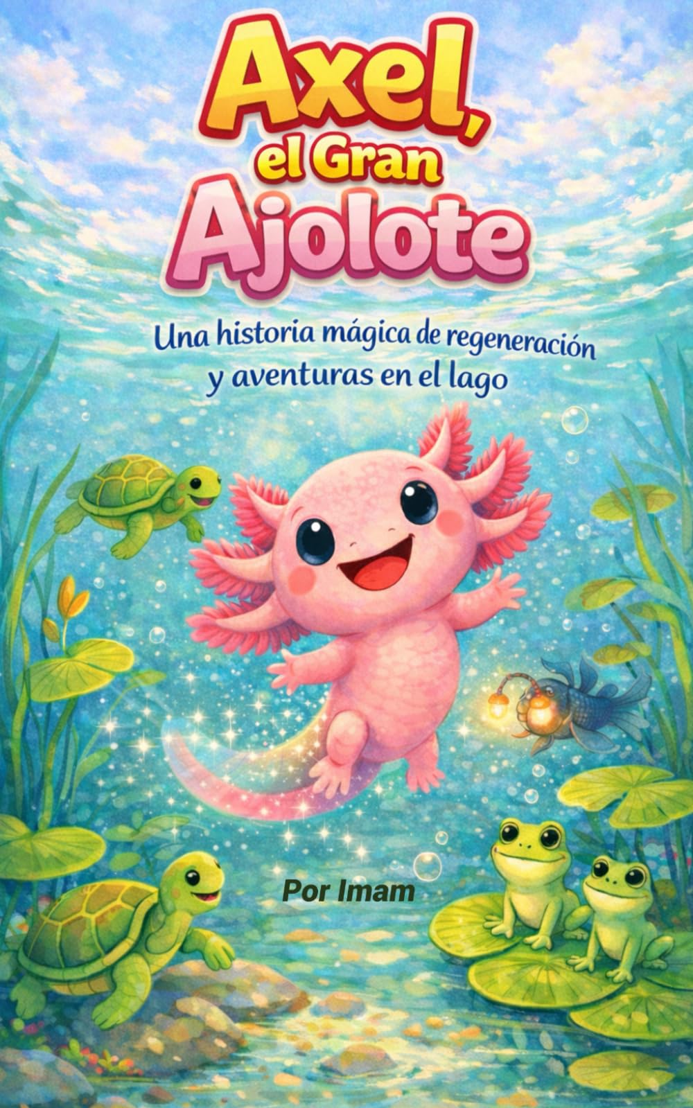 Axel, el Gran Ajolote: Un cuento infantil sobre la magia de la regeneración, la amistad y el cuidado de la naturaleza (Libro educativo de animales mexicanos) (Animales Asombrosos y sus Superpoderes)