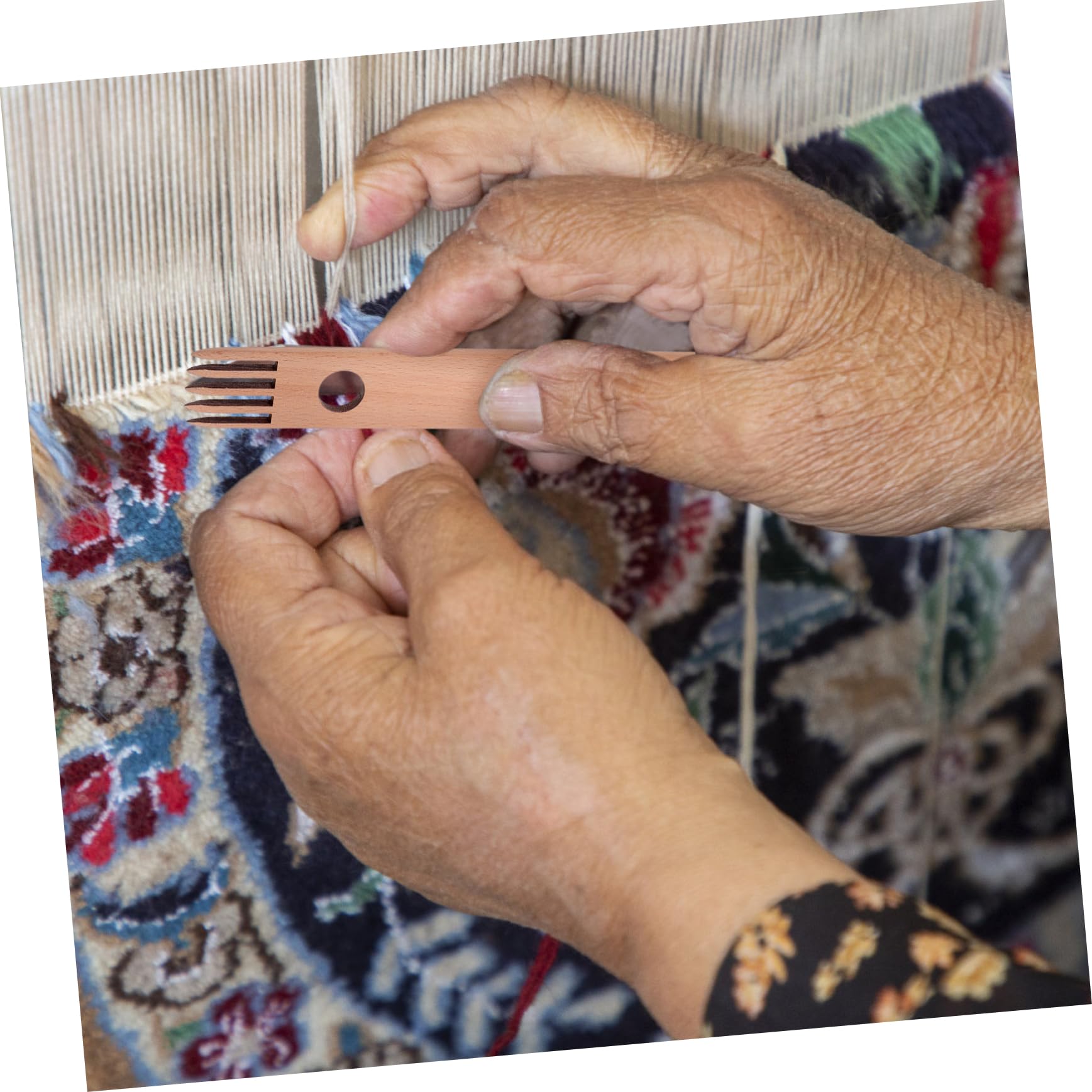 3 Sätze Gewebtes Shuttle-Set Gestrickte Werkzeuge Selber Machen DIY-Werkzeuge Werkzeug Zur Herstellung Von Wandteppichen Webnadeln Mit Schiffchen Gobelin-Nadel Webschiffchen Holz