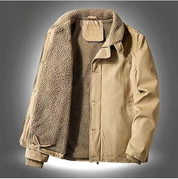 Amazon | [ZYUZES] ミリタリージャケット メンズ 裏起毛 冬用