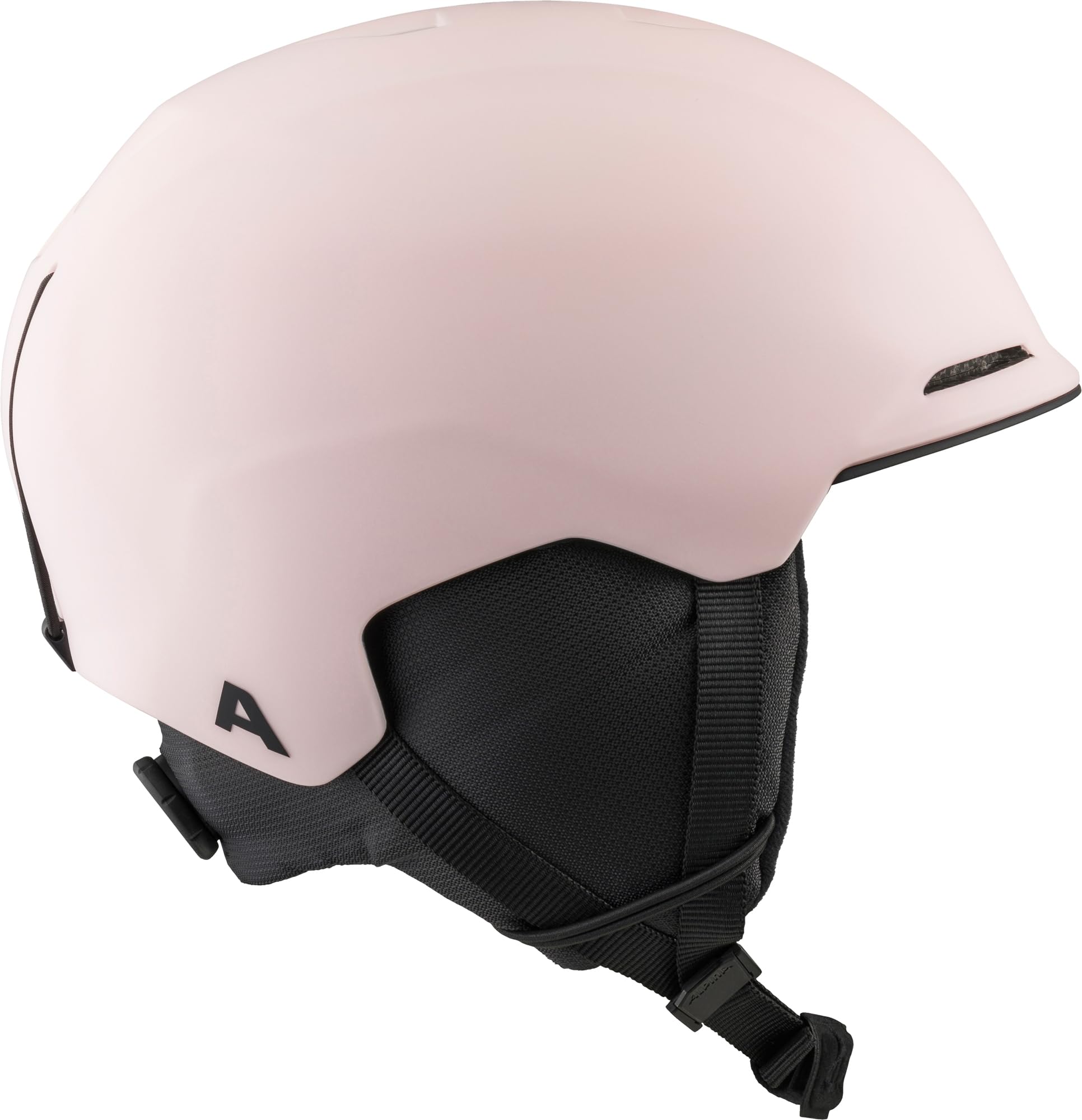 ALPINA Brix Jr - Casco da sci sicuro e leggero per bambini, con paraorecchie removibili, assorbimento ottimale degli urti e buona ventilazione, light-rose matt, M (55-59)
