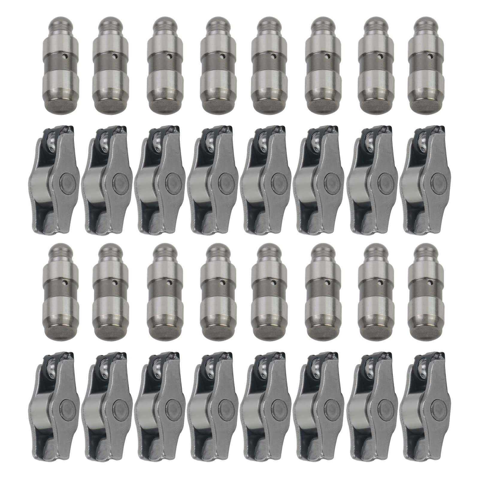 Kit de palanca de válvula (32 piezas) compatible con A3 A4 A6 Exe0 0ctavia G0lf P.as sa.t 1.6 TDI 2.0 TDI 4-cilindros CAYC CAAB ASB 03L109521 059109417A