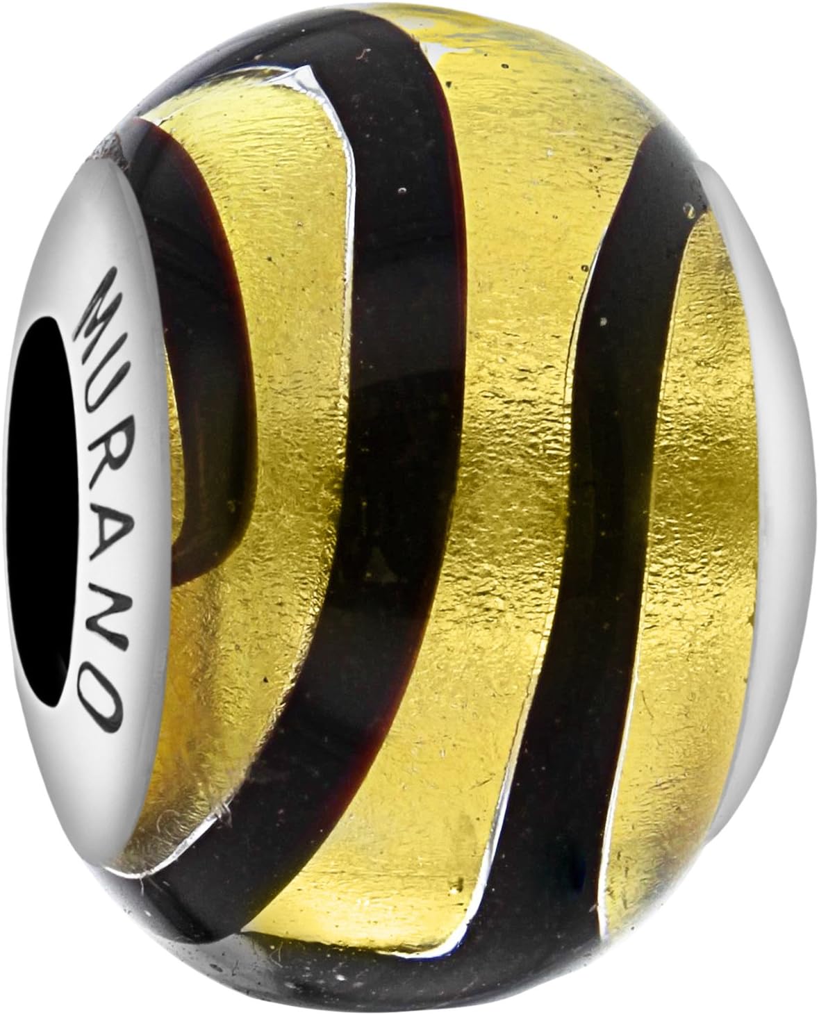Women 925 Sterling Silver Silver Bead Charm