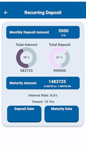 Banking Calculator - EMI/FD/RD
