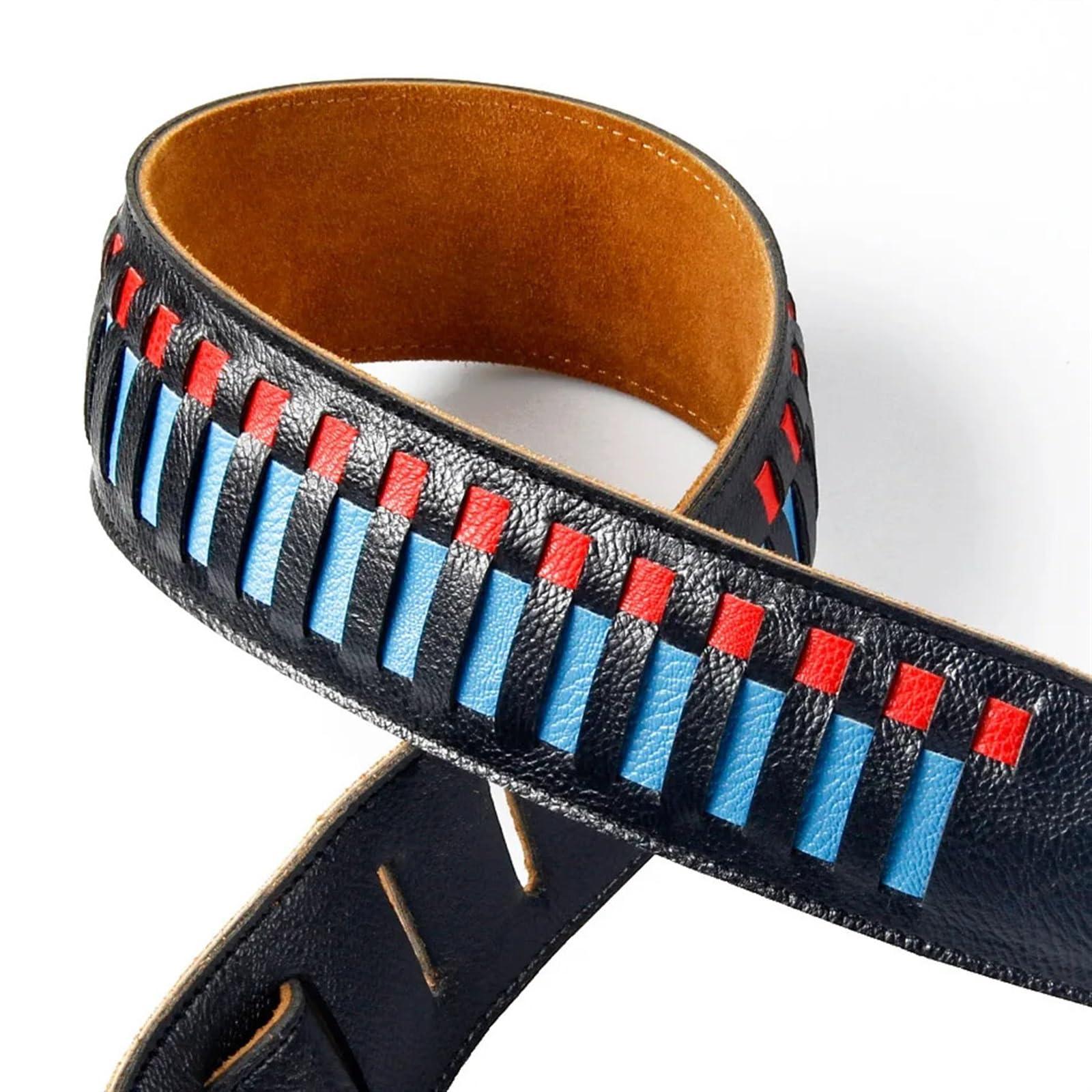 Patrón de bordado con impresión de correas de guitarra Correas de guitarra for bajos acústicos eléctricos Accesorios de guitarra Para bajos, guitarras eléctricas y acústicas