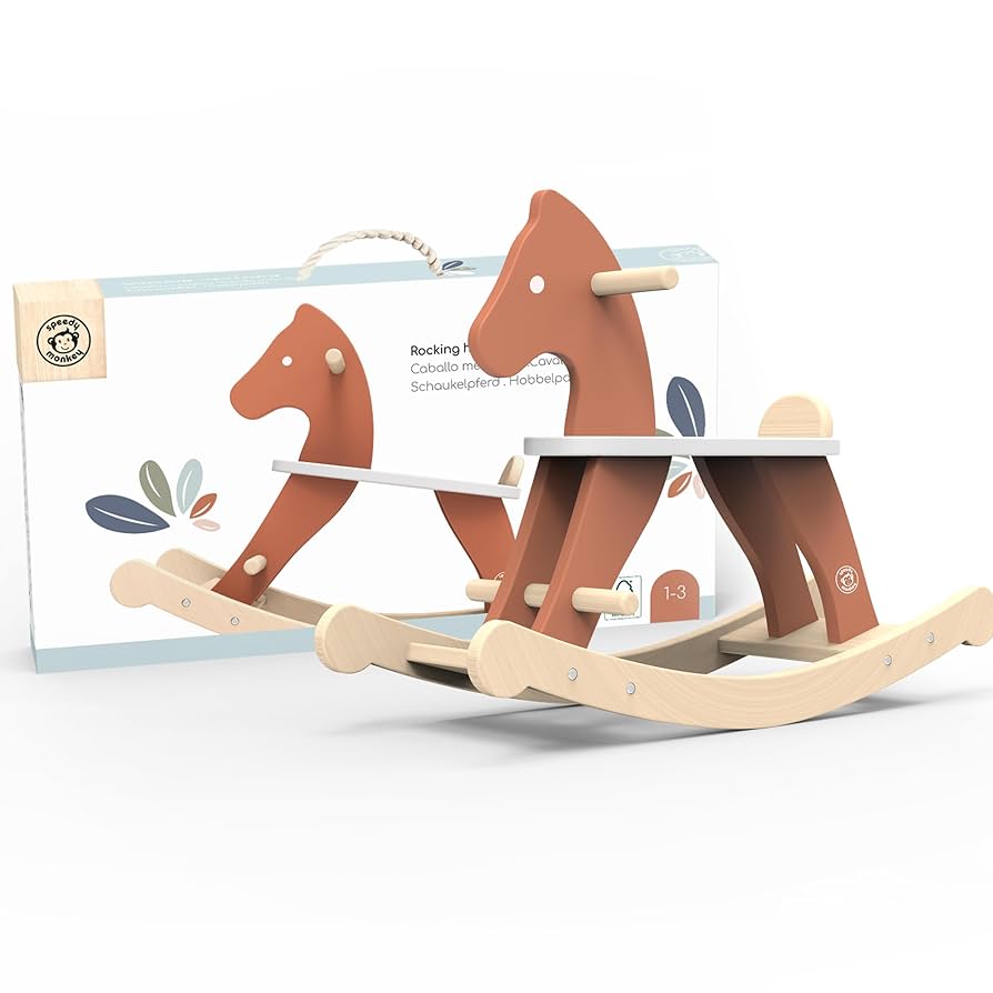 アンティーク 木製 ロッキングホース ビンテージ】木製の木馬／ロッキングホース│Porch Drop vintage