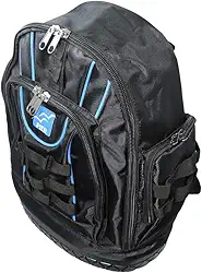 Mochila de ferramentas 21 bolsos profissional reforçada com fundo emborrachado Pier