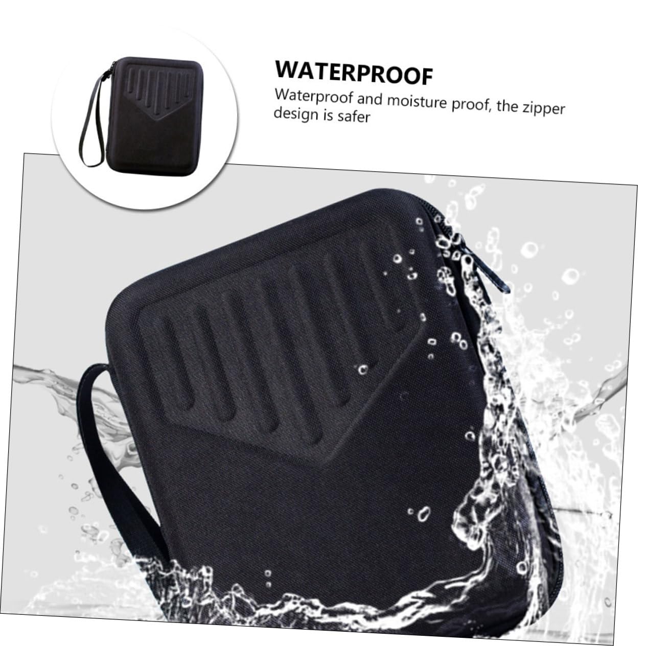 FUNOMOCYA 1 Computer Thumb Concert Bag Bag Organizer Trash Can Organizer Kalimba Storage Bag Kalimba Bag Case Kalimba Case Shoulder Bags Composite Eva Portable