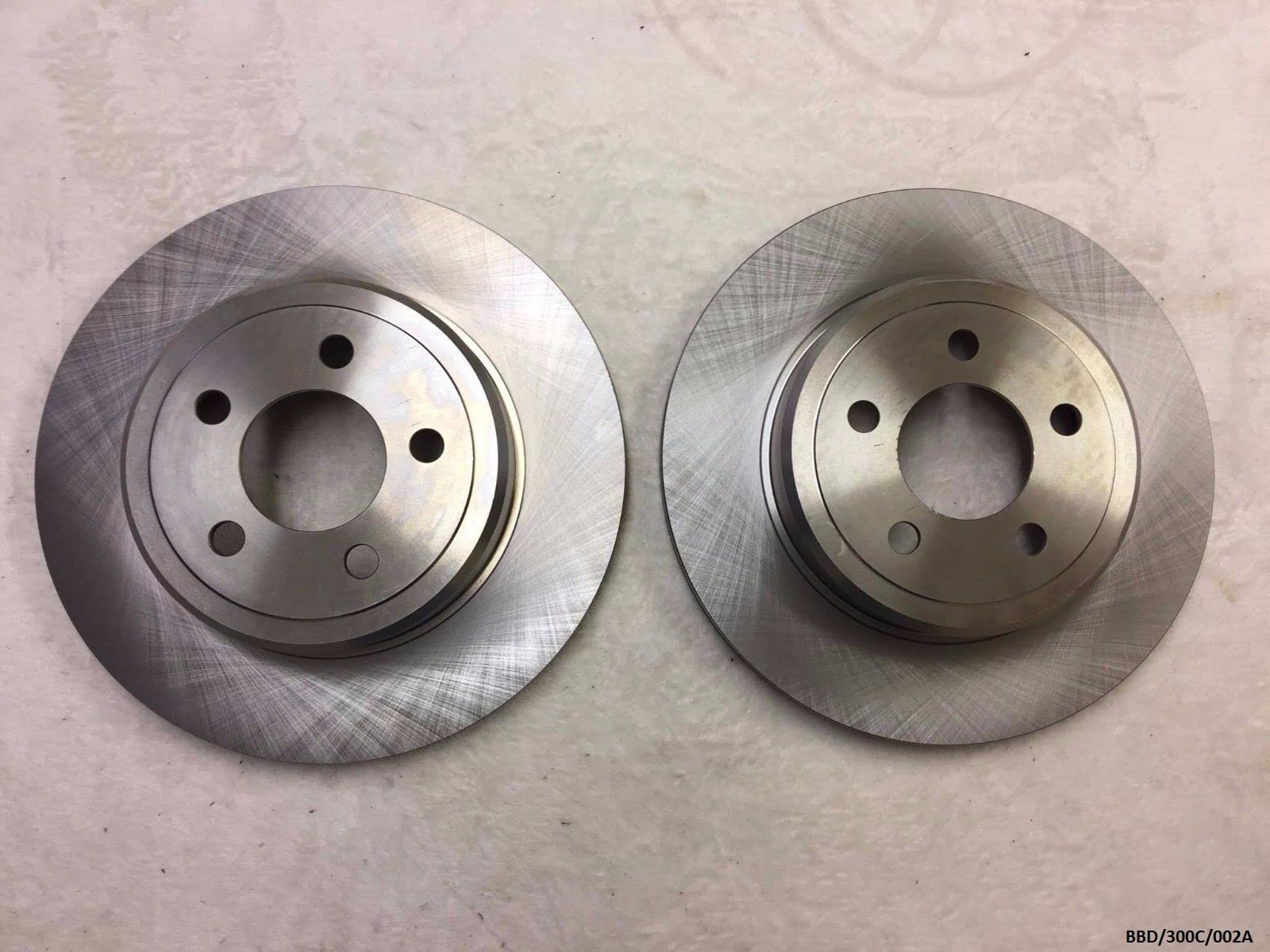 2 disques de frein arrière type plein Solid BBD/300C/002A haute durabilité