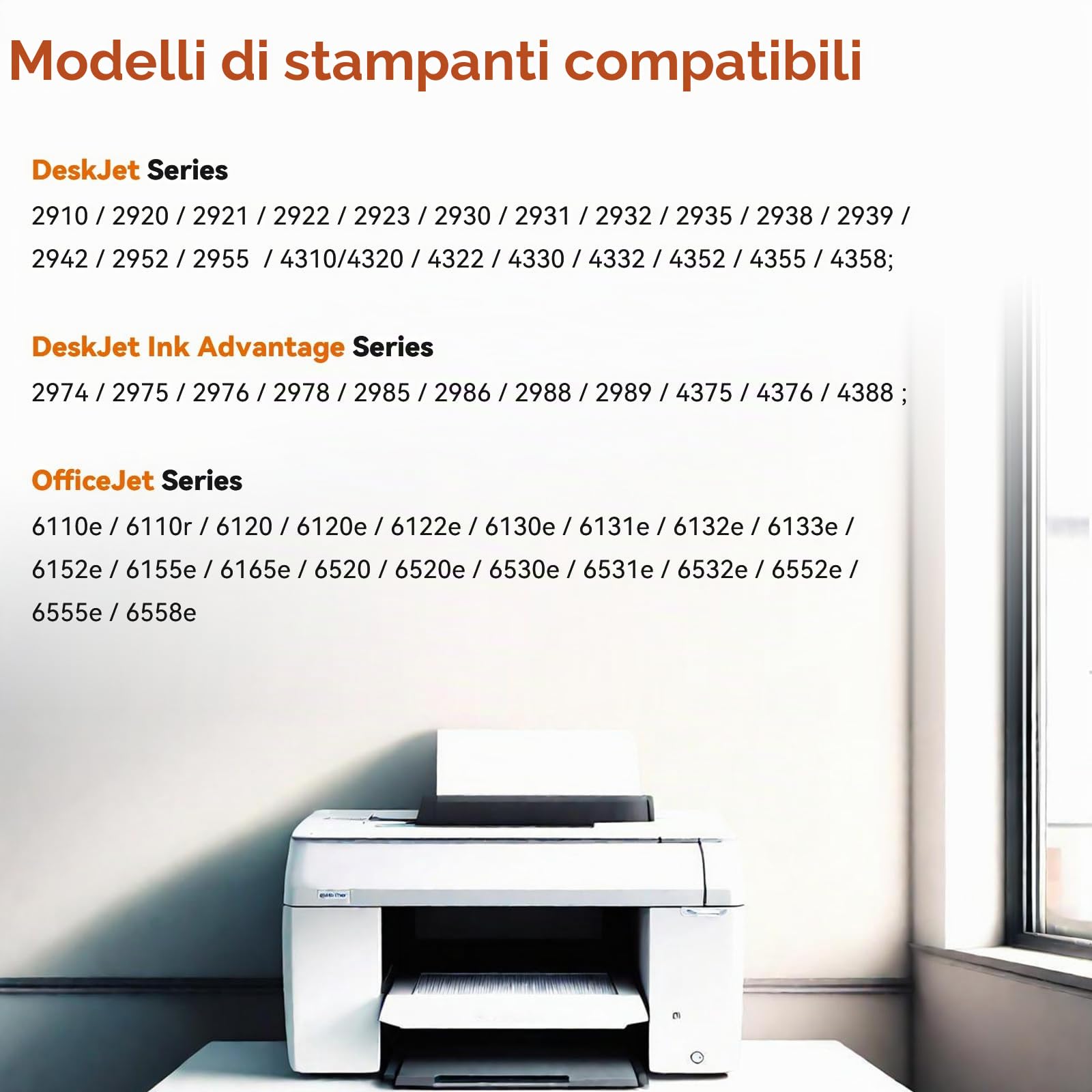 308XL Cartuccia d'inchiostro Sostituzione per Cartucce HP 308 Nero e Colore, 308 XL Compatibile con HP Envy 6120e 6132e 6520e 6100e 6532e 6110e 6122e 6130e 6132e 6155e Deskjet 4320 2920 2910 2922