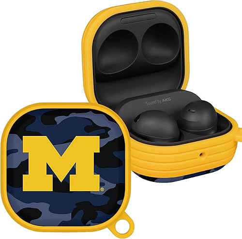 AFFINITY BANDS Michigan Wolverines Camo HDX - Funda compatible con Samsung Galaxy Buds Pro