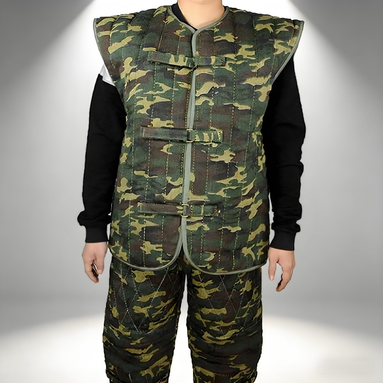 Traje de mordida para adiestramiento de Perros: Ropa Protectora Profesional para adiestramiento de Perros, diseño de Lona con Cremallera, Adecuado para Entrenar a Diversos Trabajadores.