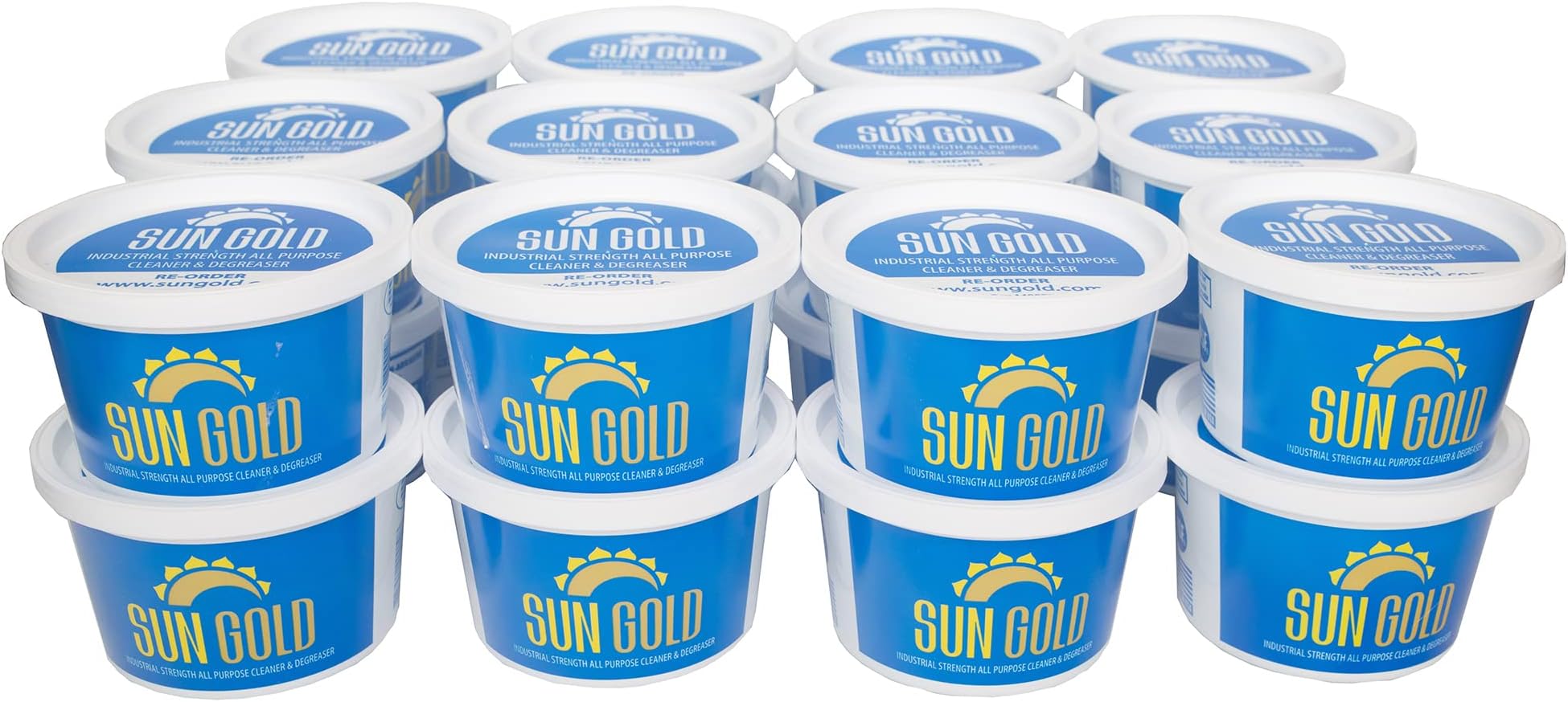 SUN GOLD - All Purpose Cleaner, Multi-Surface Cleaning Paste for Kitchens, Bathrooms and More, Biodegradable, Industrial-Strength Concentrate, NSF A-1 Rated (24 Pints)