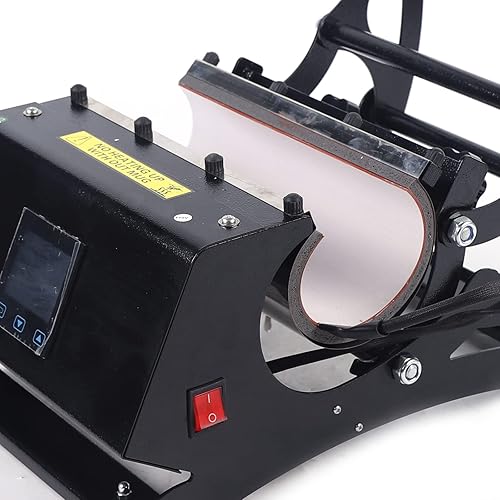 Miniatura 7 de Máquina de sublimación digital de transferencia de impresora de vaso de prensa de calor para tazas, 110 V, 550 W, para vasos delgados de 20 onzas,