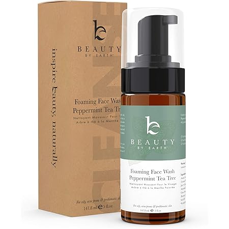 foaming face wash tea tree