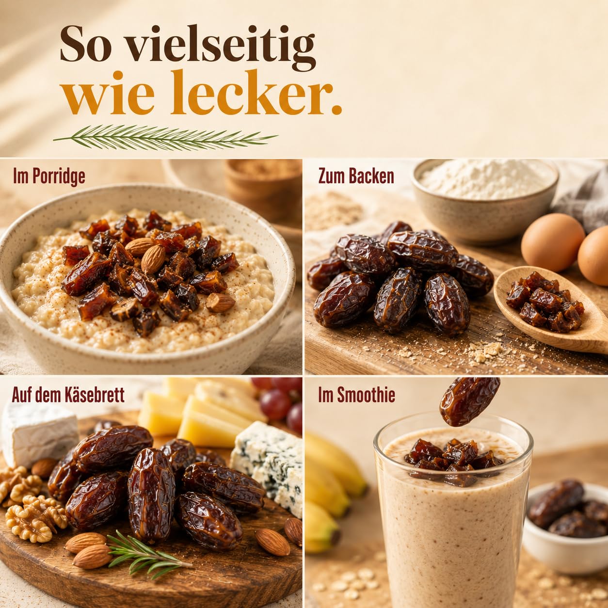 GiDeli Datteln 20 kg - True Dates im Eimer - natürliche Süße, ohne Zuckerzusatz, weich & aromatisch – ideal als Snack, zum Backen und für Müsli - mit Geschmack