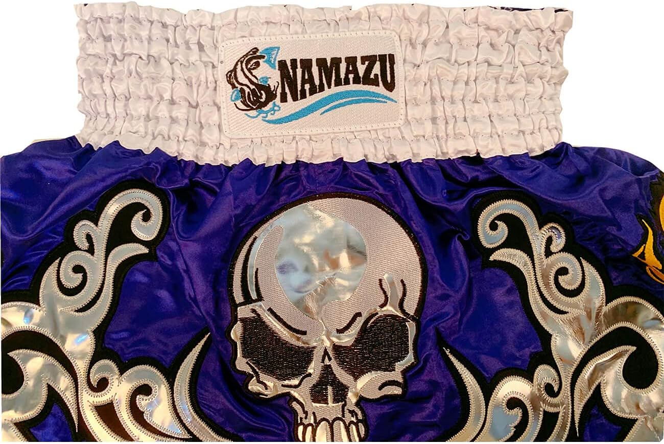 NAMAZU Muay Thai Shorts for Men and Women, High Grade MMA Gym Boxing Kickboxing Shorts.