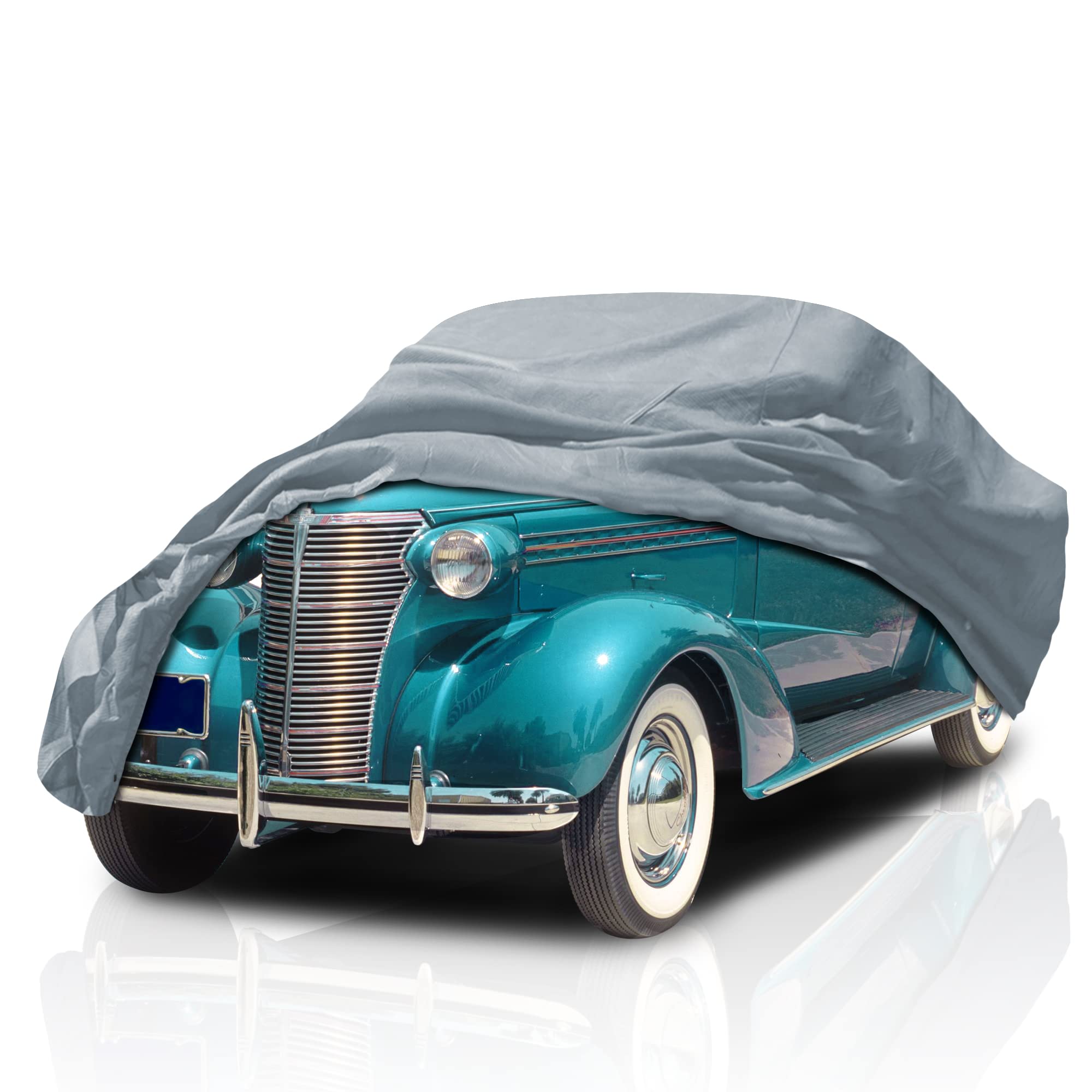 Outdoor Car Cover 4-Layer Waterproof Car Cover For Cadillac - Foto 5