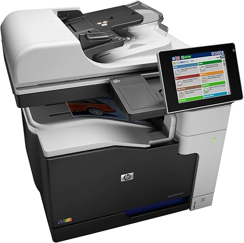 Vista 7 de HP CC522A #BGJ HEWCC522A - Impresora láser Laserjet Enterprise 700 Color MFP M775dn (renovada)