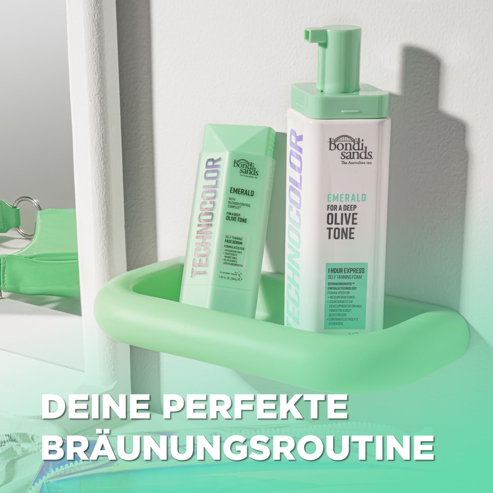 Bondi Sands Self Tanning Foam 1 Hour Express – Selbstbräuner Mousse Für Schnelle Streifenfreie Bräune, Flexible Intensität, Pflegend, Einfach Aufzutragen, 200 ml