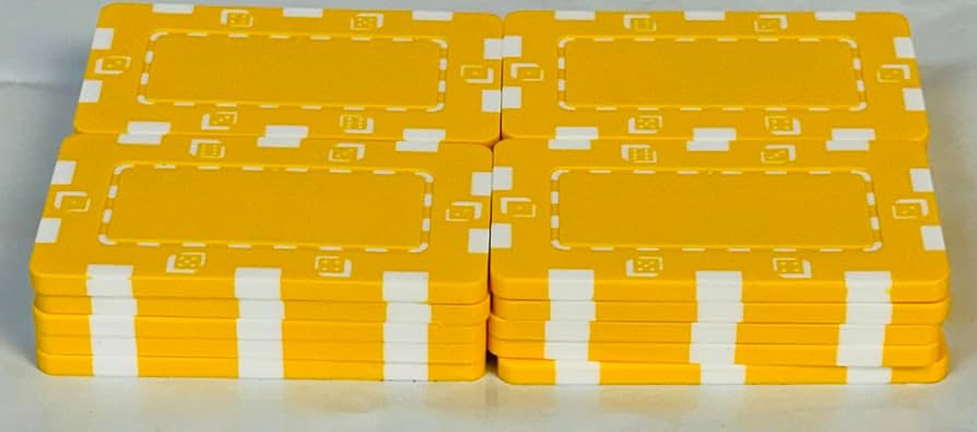 新品 ポーカー カジノ プラーク 高額チップ 角チップ 長方形 四角 20枚 新品 ポーカー カジノ プラーク 高額チップ 角チップ 長方形