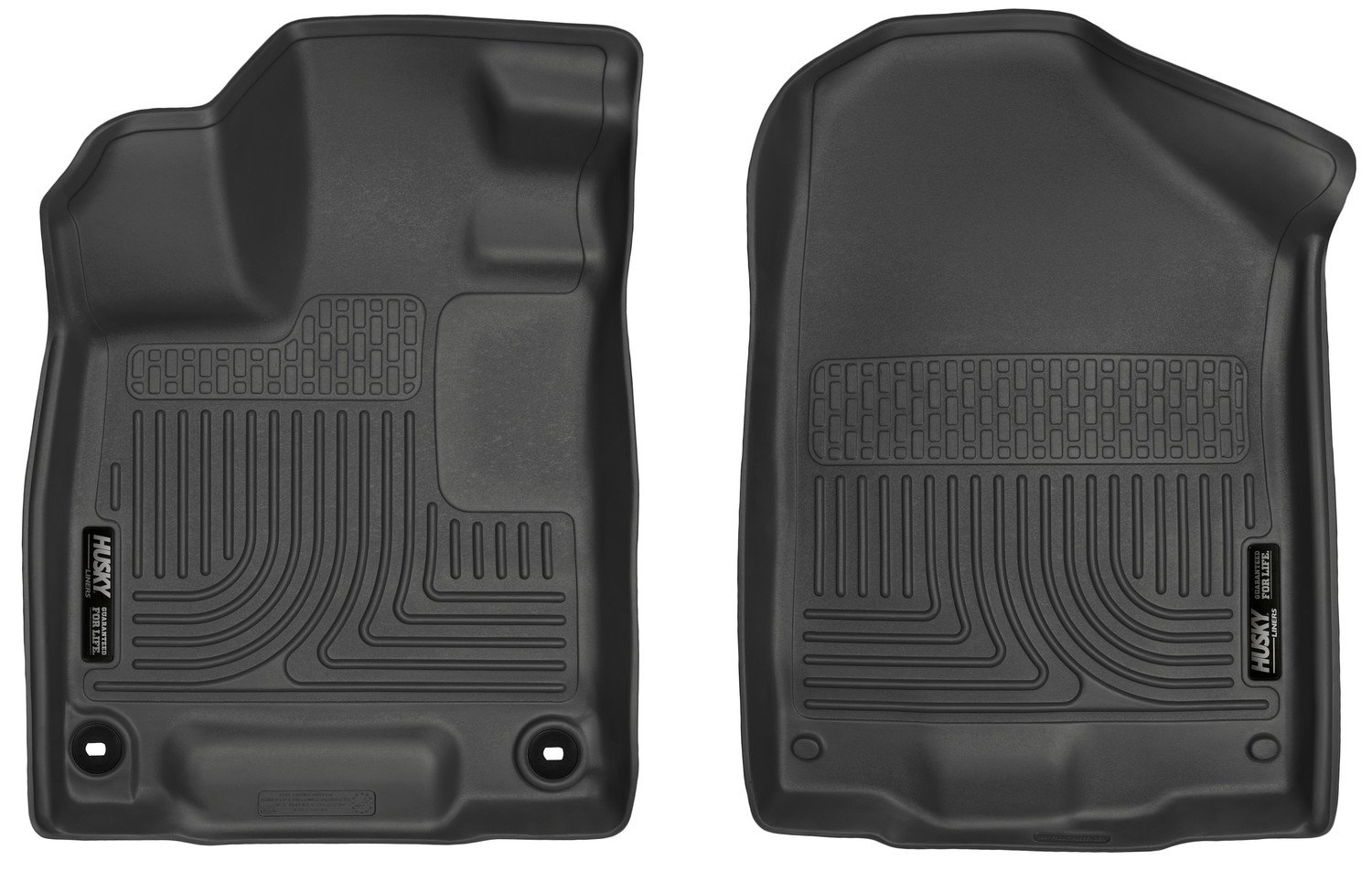 Husky Liners Weatherbeater Floor Mats Fits 2017-2026 Honda Ridgeline Front Row 2-pc Black - 18431