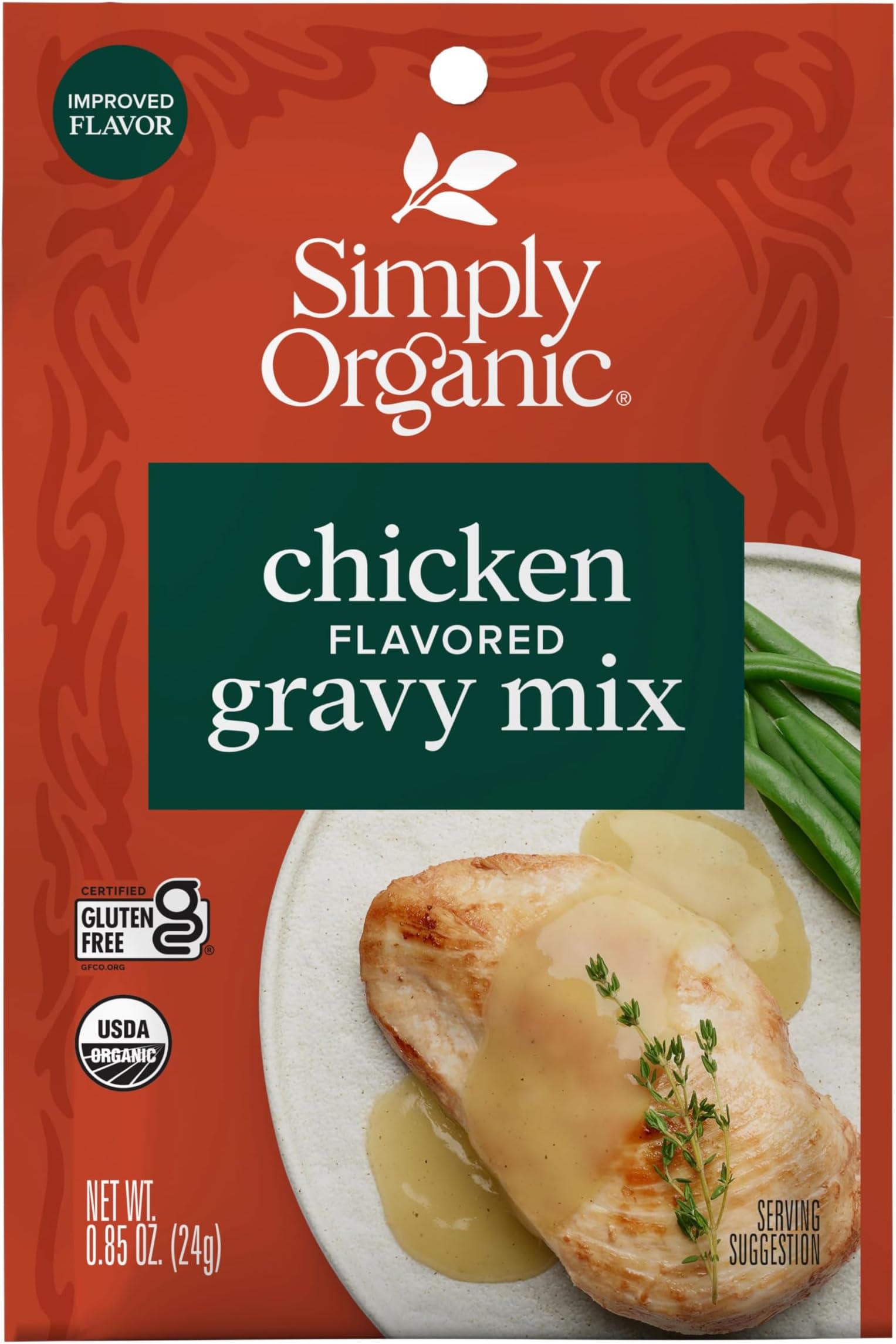 Organic Chicken Gravy Mix, 0.85 OZ