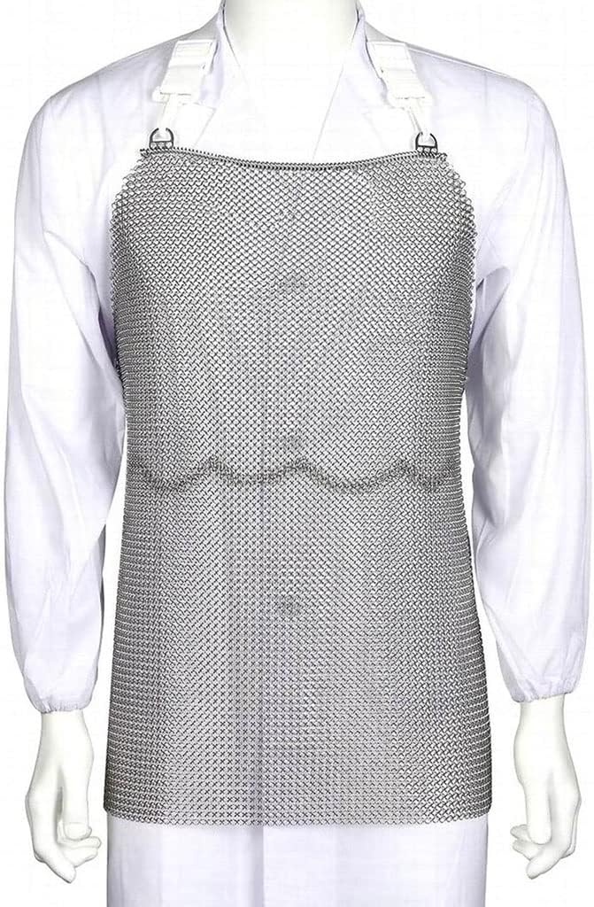 Welding apron Stainless Steel Cut-resistant Apron, Slaughterhouse Safety Metal Apron, Level 5 Protection