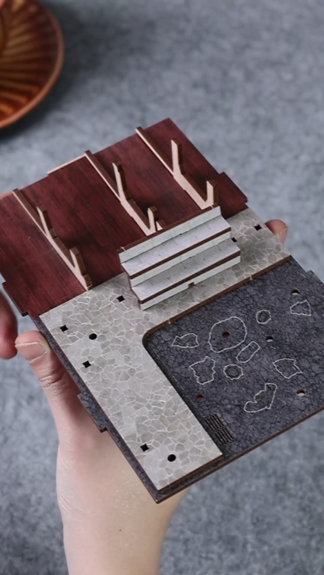Cutefun Book Nook Kit, poppenhuis, doe-het-zelf miniatur huis Book Nook