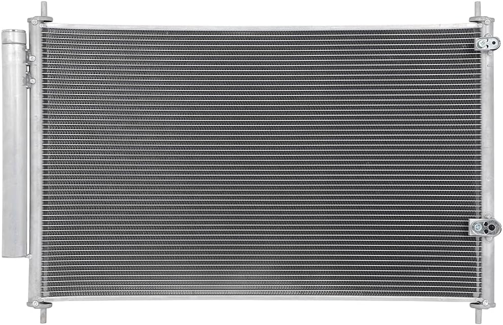 13106 Radiator and 3686 AC Condenser Fit for Toyota Corolla 1.8L 2009-2017 for Toyota Corolla 2.4L 2009-2012 for Toyota Matrix 1.8L 2009-2014 Aluminum Radiator