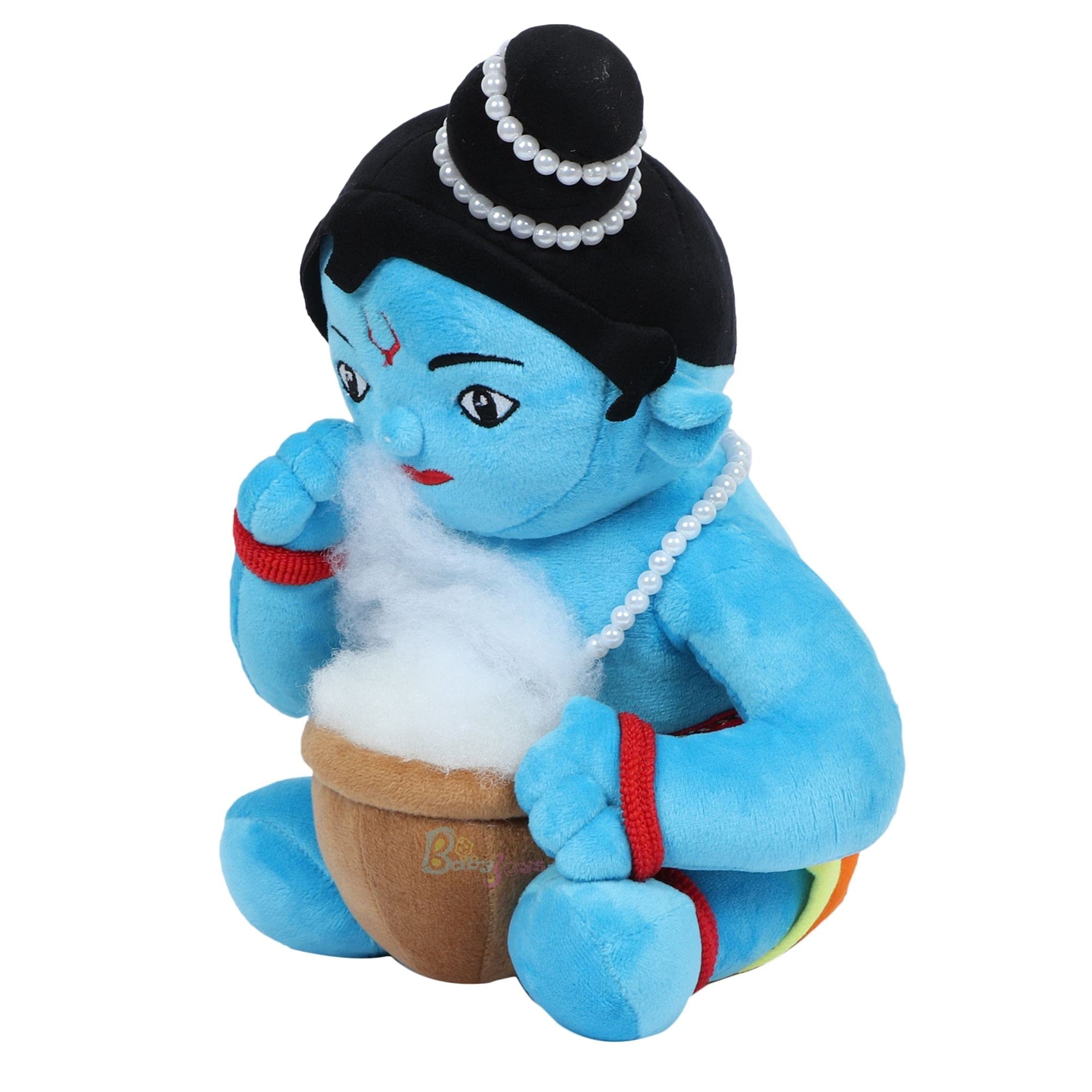 Babyjoys Bal Krishna Hindu Idol Soft Toy – Plush Teddy for Kids & Babies Ideal Gift for Infants, Toddlers & Babies 2