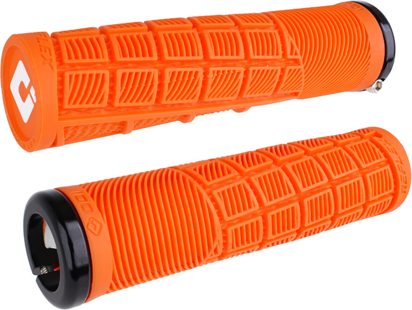 ODI Reflex XL Lock On Grips - orange