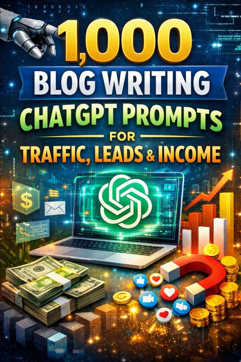1,000 Blog Writing Prompts: High-Impact Prompts to Rank on Google, Grow Audiences & Monetize Blogs (CHATGPT PROMPT)