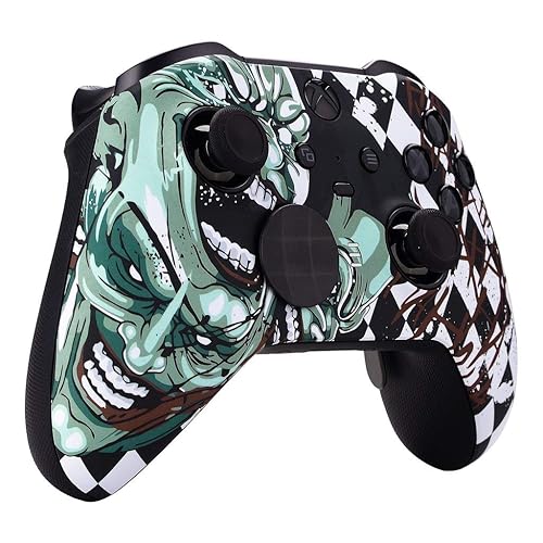 Miniatura 2 de "Mask" UN-MODDED Custom Controller compatible with XBOX ONE ELITE Series 2 Soft Touch Finish