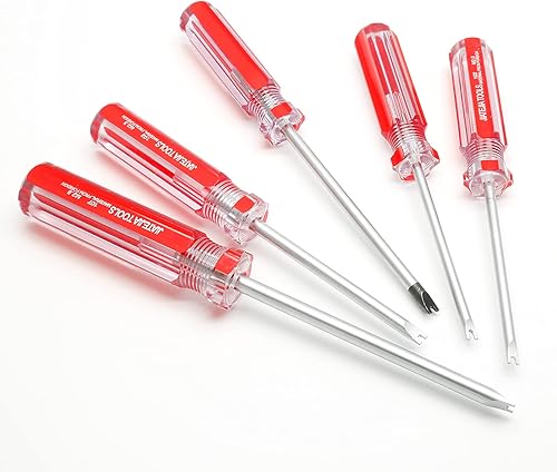 Miniatura 2 de LDEXIN Juego de 5 destornilladores de cabeza magnética tipo U, M1.7, M2.0, M2.3, M2.6, M2.8