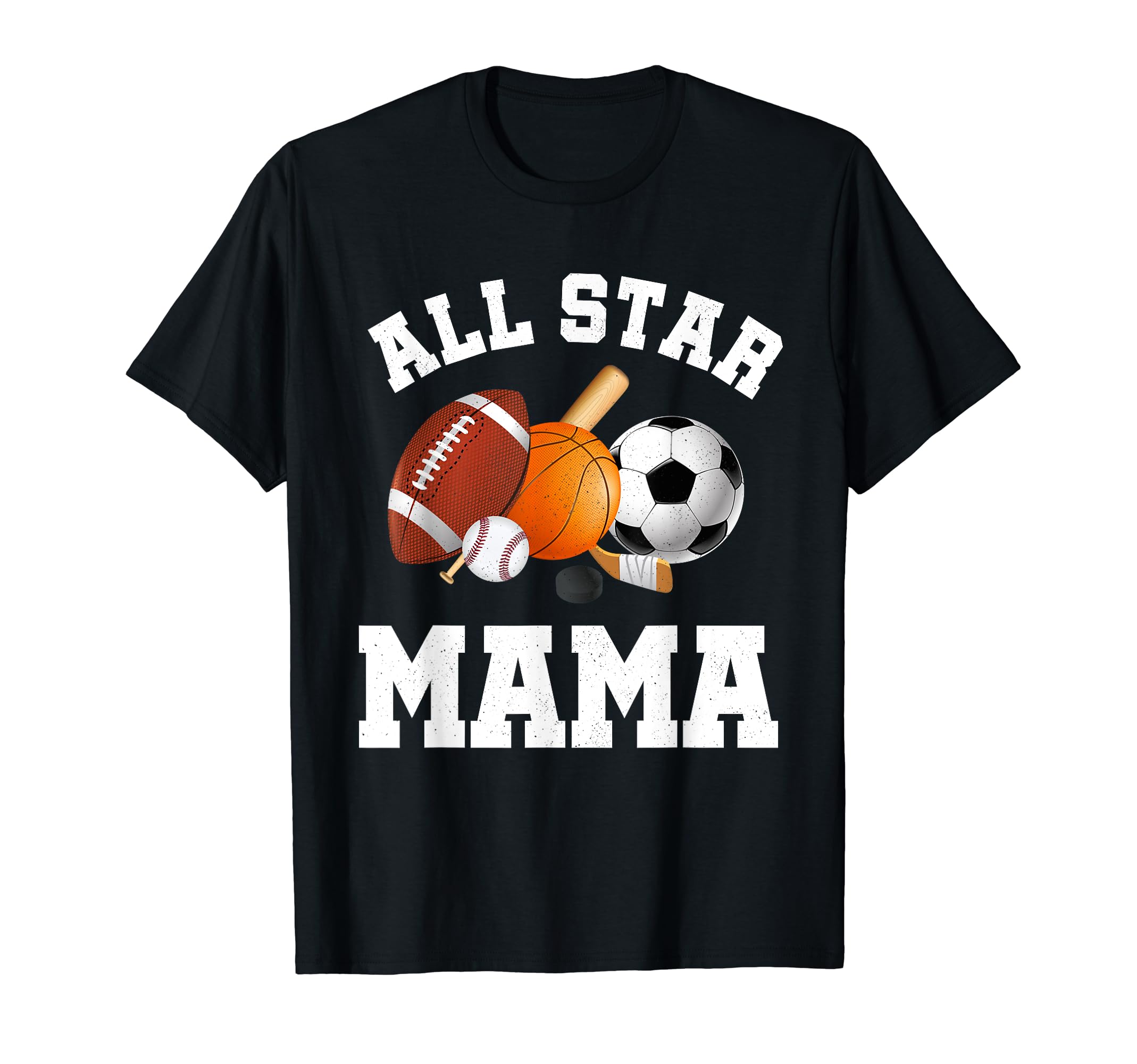All Star Mama - Mommy Of The Birthday Boy Shirt Sports Mom T-Shirt