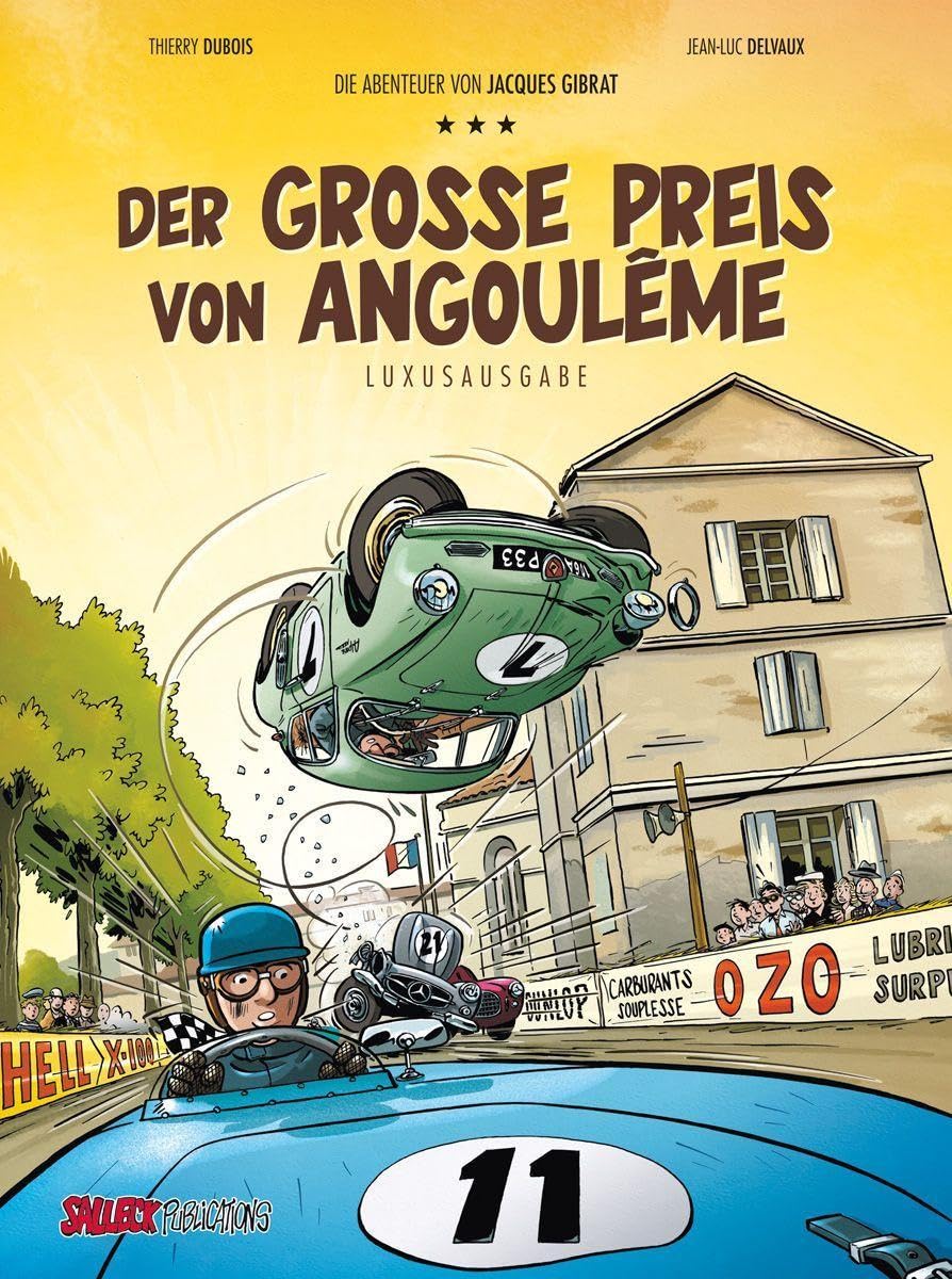 Die Abenteuer von Jacques Gibrat: Band 11: Der Große Preis von Angouleme, Luxusausgabe