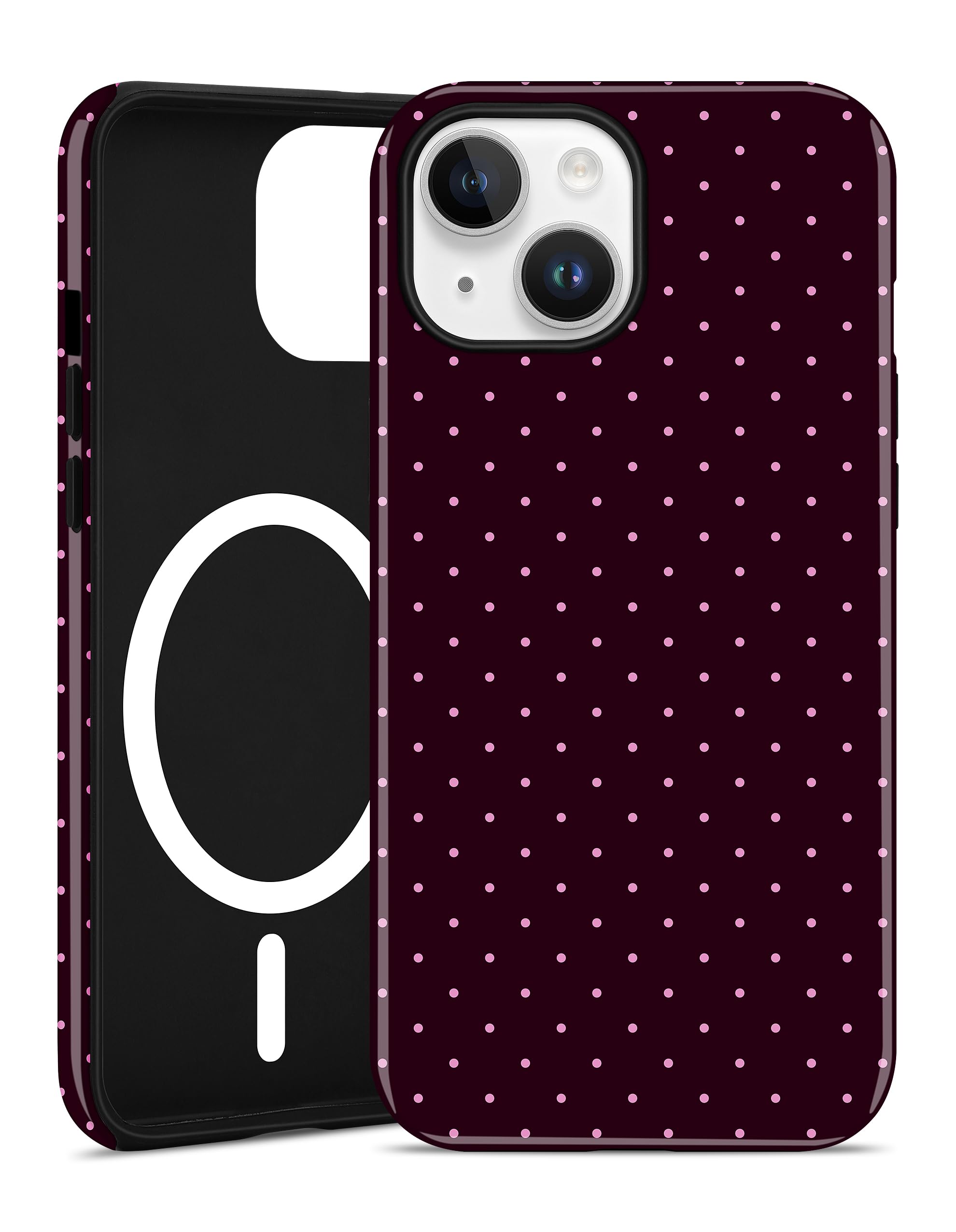 Coque compatible MagSafe iPhone 15 Plus esthétique et souple - 8