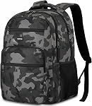 Sac à dos pour ordinateur portable pour hommes et femmes, sac à dos noir, sac à dos scolaire pour garçons et filles, sac à dos, sac de travail, convient aux ordinateurs portables de 15,6 po et aux cahiers