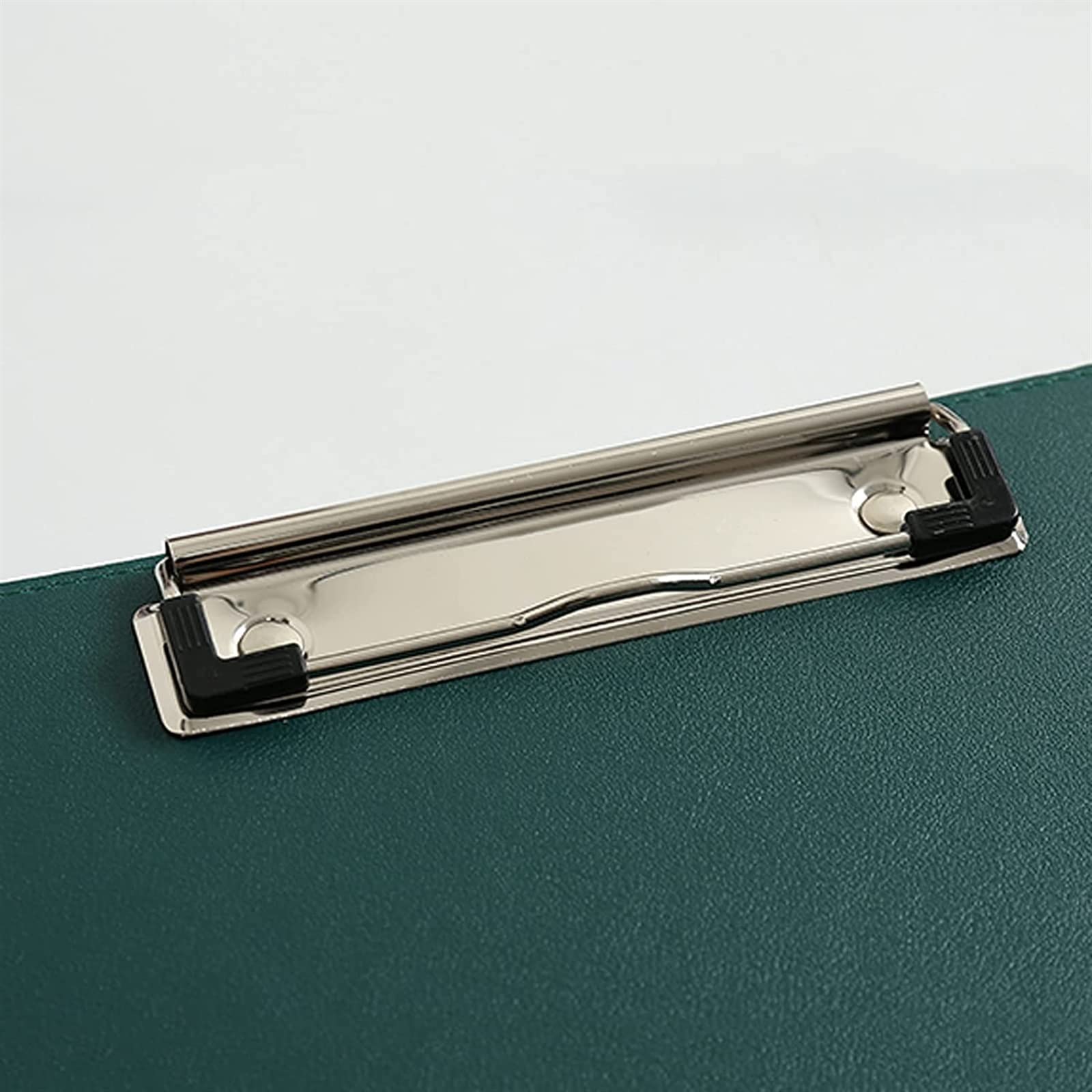 Teczka na dokumenty Organizer Clip Board, 2 paczki Składana okładka A4 z podwójnymi teczkami Wielofunkcyjna tablica do pisania z uchwytem na długopis (kolor: czerwony) (kolor: Rood)