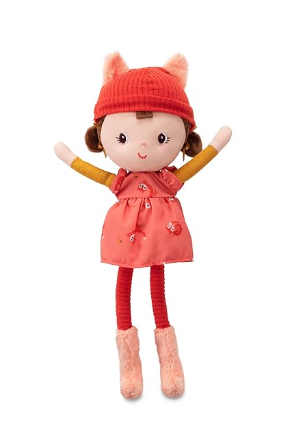 Lilliputiens - Alice muñeca de Tela Suave con Orejas Puntiagudas, empaque Decorativo para Regalo