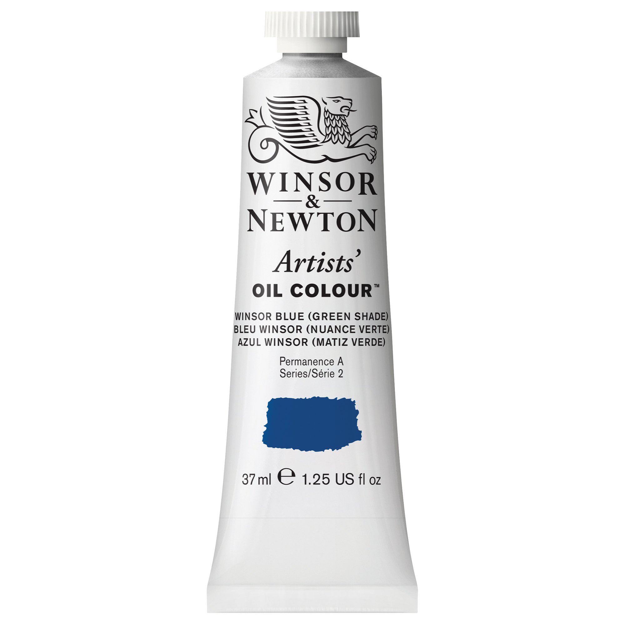 Artists' Oil Paint, 37ml Tube, Winsor Blue Green Shade