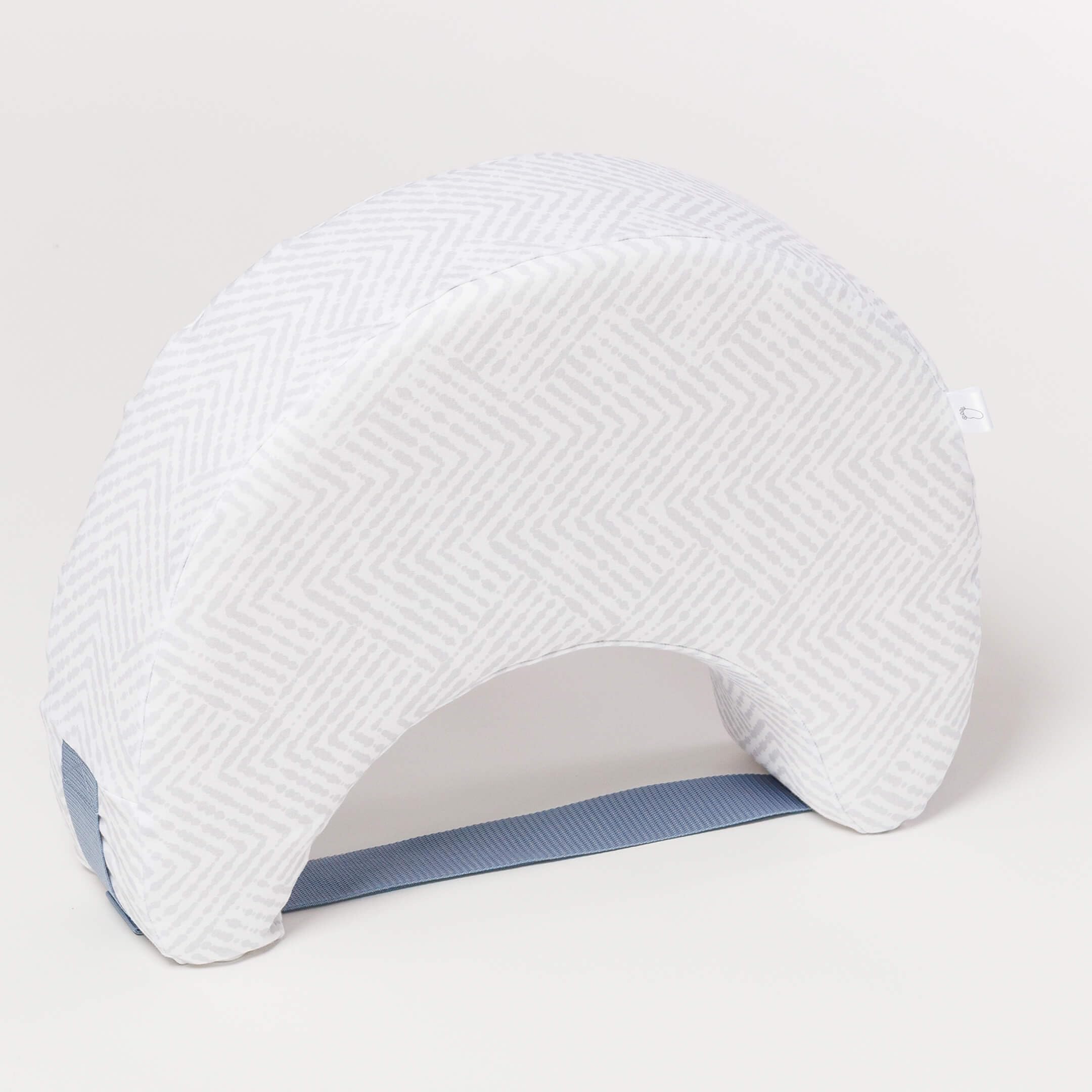 Lite mit Memory Foam, Stillkissen mit Taillenfixierung, freihändiges Stillen, ergonomische Lagerung, Nacken- und Rückenstütze, Abnehmbarer Baumwollbezug, Universalgröße XS–5XL