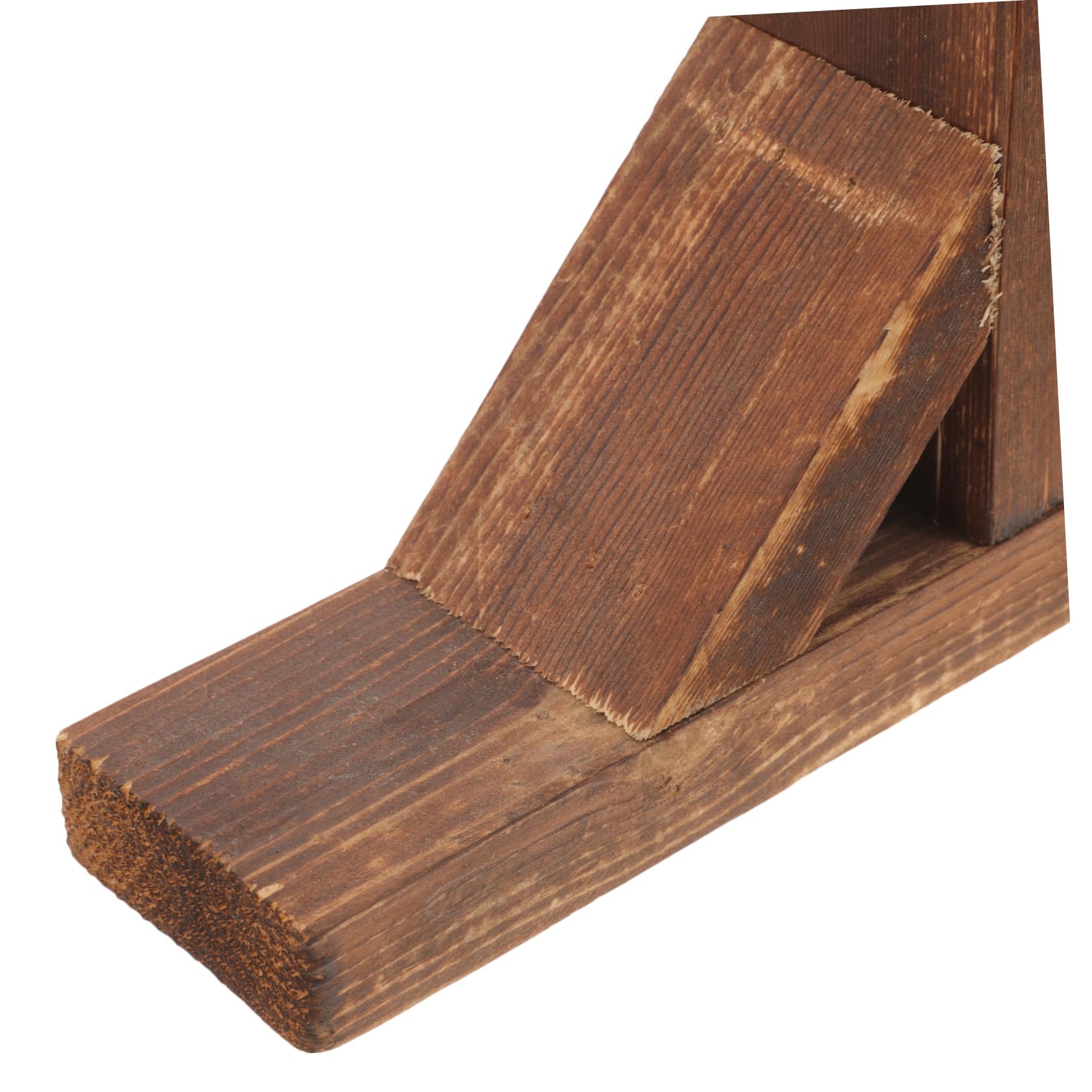 Soporte divisor de ambientes de madera maciza, soporte extraíble para oficinas, hoteles, restaurantes y más, base gruesa estable para un apoyo seguro y uso versátil