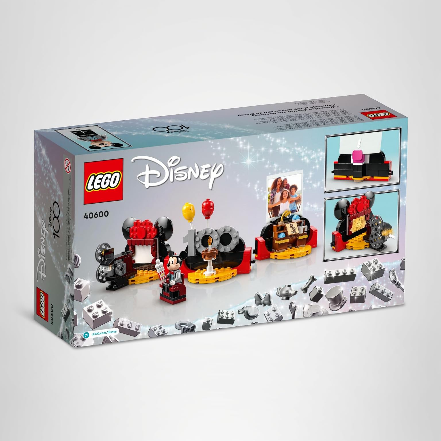 Amazon.com: LEGO Disney 100 Years Celebration Promo Set 40600