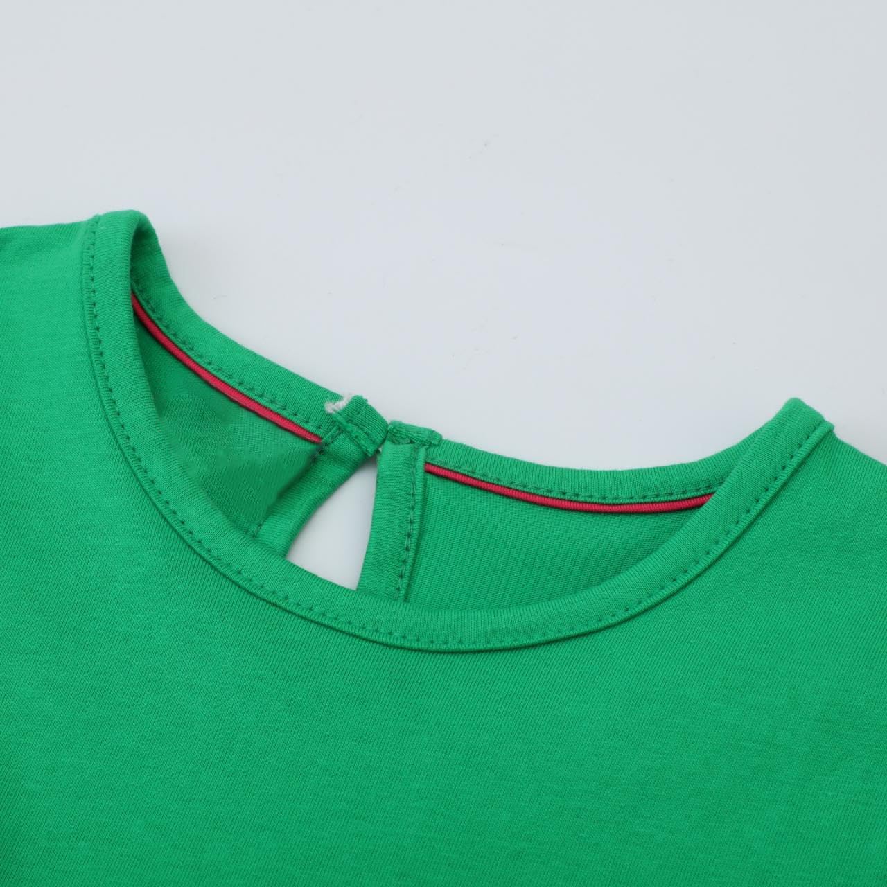 FreeLu Toddler Girls Cotton Summer Short Sleeve Dress Cartoon Print Casual Jersey Dresses - Image 4